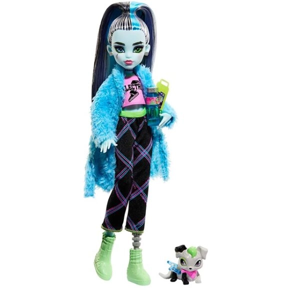 Monster High Κούκλα Frankie Creepover Party