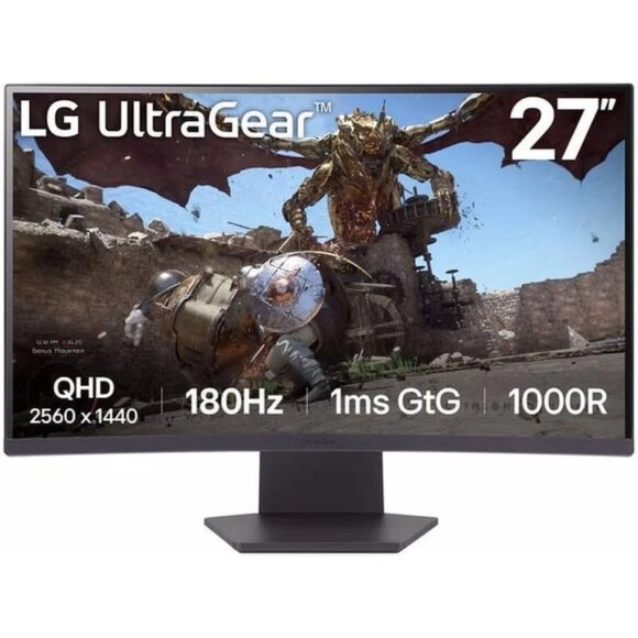 Gaming Monitor 27'' LG UltraGear 27GS60QC-B 180Hz