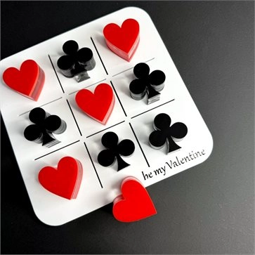 Τρίλιζα Plexiglass Be My Valentine 15x15
