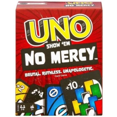 Παιχνίδι με κάρτες Uno No Mercy 7+ Ετών Mattel