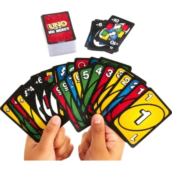 Παιχνίδι με κάρτες Uno No Mercy 7+ Ετών Mattel