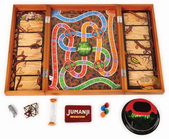 Jumanji Ξύλινη Συσκευασία 8+ Ετών Spin Masters