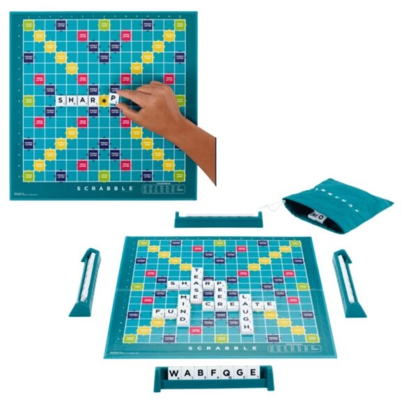 Επιτραπέζιο Παιχνίδι Scrabble 8+ Ετών Hasbro
