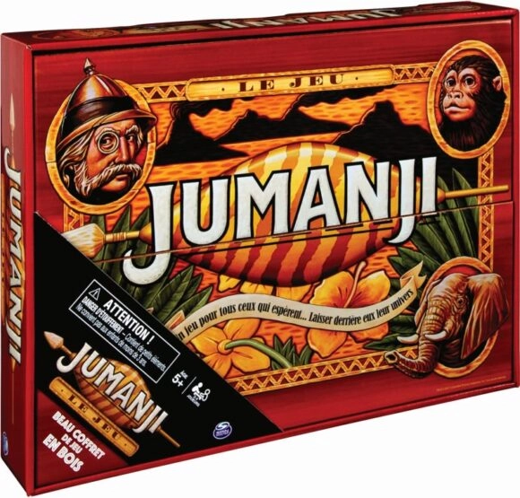 Jumanji Ξύλινη Συσκευασία 8+ Ετών Spin Masters