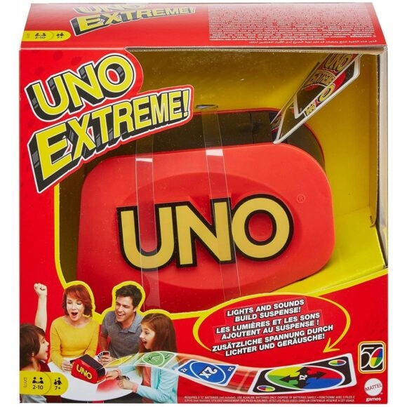Παιχνίδι με κάρτες Uno Extreme Refresh 7+ Ετών Mattel