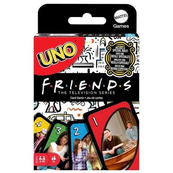 Παιχνίδι με κάρτες Uno Friends 7+ Ετών Mattel