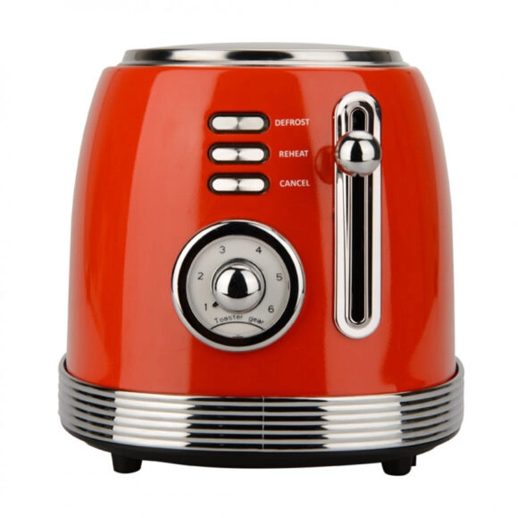 Φρυγανιέρα 2 Θέσεων Zilan Retro ZLN7040 850W Κόκκινη
