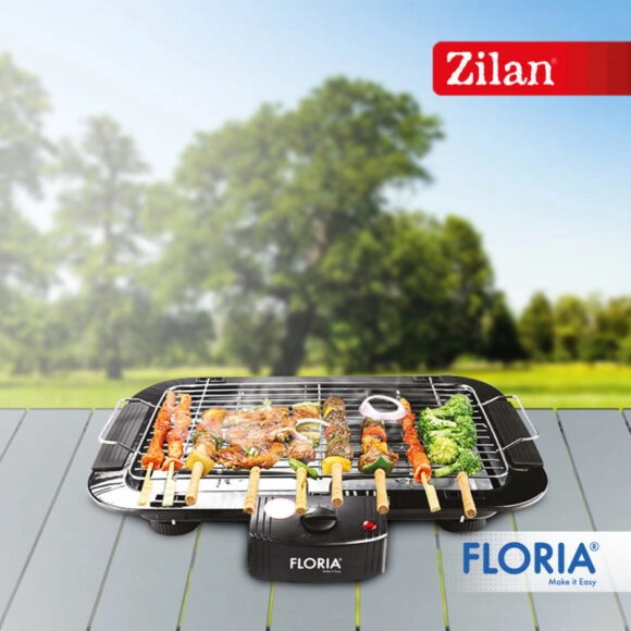 Ηλεκτρικό Μπάρμπεκιου Zilan ZLN2867 2000W