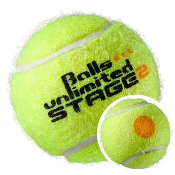 Παιδικά Μπαλάκια Τένις Topspin Unlimited Stage-2 Tourn x 12
