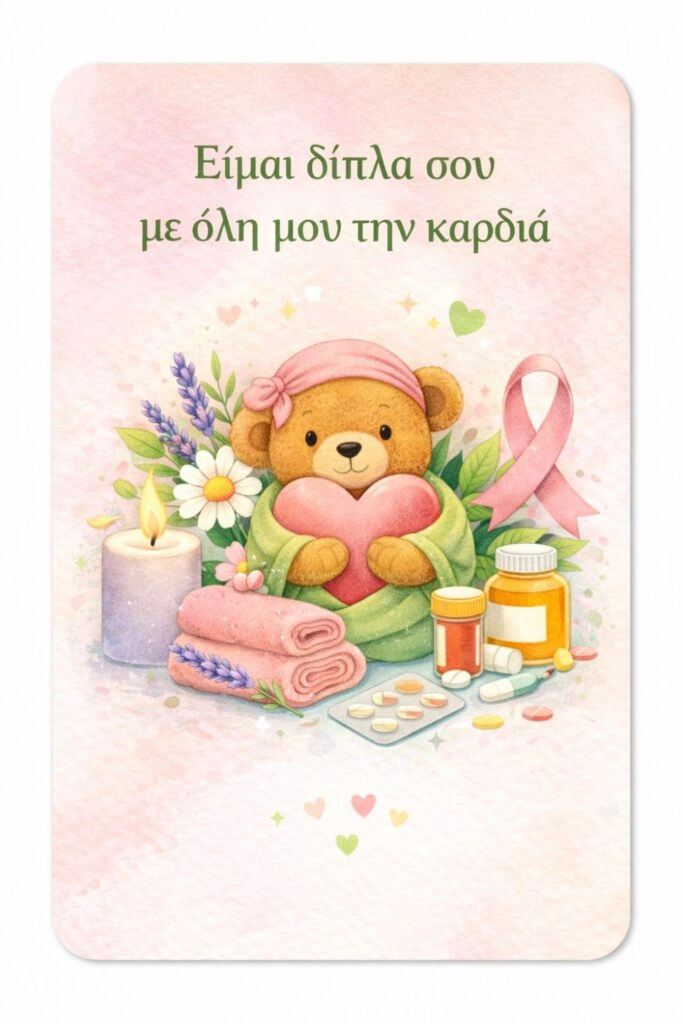 Είμαι δίπλα σου με όλη μου την καρδιά