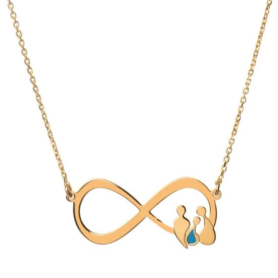 Κολιέ άπειρο με την οικογένεια