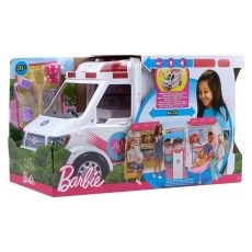 Barbie Κινητό Ιατρείο – Ασθενοφόρο 3+ Ετών Mattel