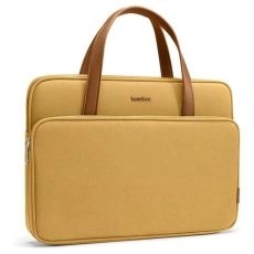 Tomtoc Premium Lady Handle Bag για Laptop Κίτρινο