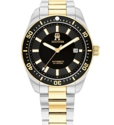 Tommy Hilfiger Lance Automatic Two Tone Ανδρικό Ρολόι