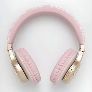 Γυναικεία Ασύρματα ακουστικά Bluetooth Guess σε ροζ χρώμα