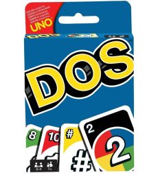 Παιχνίδι με κάρτες Uno Dos Neo 7+ Ετών Mattel