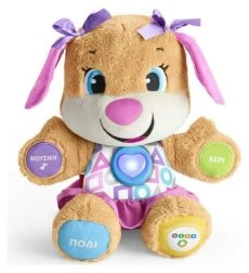Εκπαιδευτικό Ροζ Σκυλάκι Fisher Price Laugh & Learn