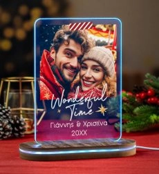 Φωτιστικό LED Χριστουγεννιάτικο Wonderful Time
