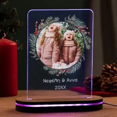Φωτιστικό LED Χριστουγεννιάτικο Xmas Wreath