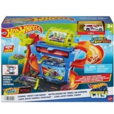 Πίστα Hot Wheels Πλυντήριο Αυτοκινήτων Χρωμοκεραυνοί