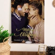 Ημερολόγιο Τοίχου 2025 για ζευγάρι Golden XMas