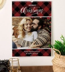 Ημερολόγιο Τοίχου 2025 για ζευγάρι Season Greetings