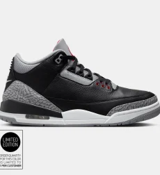 Ανδρικά Sneakers Jordan Air 3 Retro Μαύρα