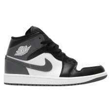 Ανδρικά Sneakers Μποτάκια Air Jordan 1 Mid Μαύρο/Άσπρο