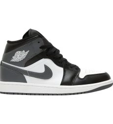 Ανδρικά Sneakers Μποτάκια Air Jordan 1 Mid Μαύρο/Άσπρο
