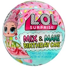 L.O.L. Surprise Κούκλα Mix & Make Birthday Cake 4+ Ετών