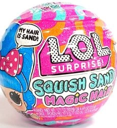 L.O.L. Surprise Κούκλα Squish Sand Μαγικά Χτενίσματα 4+ Ετών