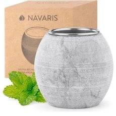 Navaris Μπολ Αρωματοθεραπείας για Σάουνα Γκρί