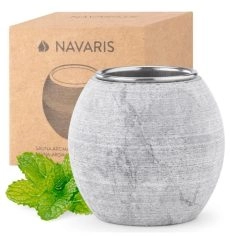 Navaris Μπολ Αρωματοθεραπείας για Σάουνα Γκρί