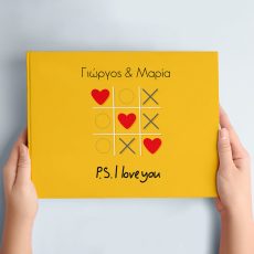 Άλμπουμ Φωτογραφιών Tic Tac Toe 15×21 Οριζόντιο