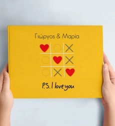 Άλμπουμ Φωτογραφιών Tic Tac Toe 15×21 Οριζόντιο