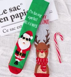 Κάλτσες Χριστουγεννιάτικες Dj Santa (2 ζευγάρια)