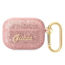 Θήκη Προστασίας Glitter Flakes για Apple Airpods Pro Ροζ