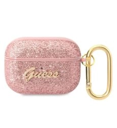 Θήκη Προστασίας Glitter Flakes για Apple Airpods Pro Ροζ