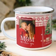 Κούπα Χριστουγεννιάτικη Προσωποποιημένη Mom we Love You