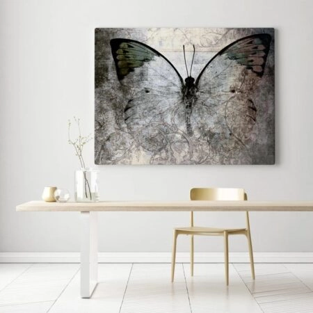 Πινακας σε καμβά ABSTRACT BUTTERFLY