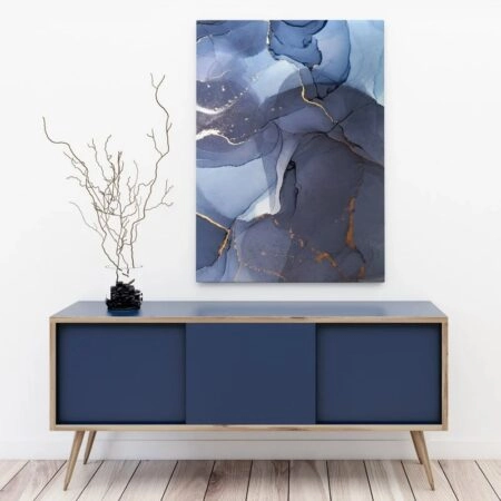 Πινακας σε καμβά ABSTRACT MARBLE