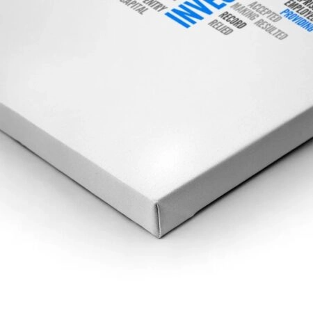 Πινακας σε καμβά ACCOUNTING TYPOGRAPHY - Οικονομια και Επιχειρηματικοτητα Sticky 2