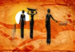 Πινακας σε καμβά AFRICAN WOMEN
