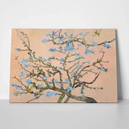 Πινακας σε καμβά VAN GOGH - ALMOND BLOSSOM PASTEL PEACH - Vincent Van Gogh Sticky 1