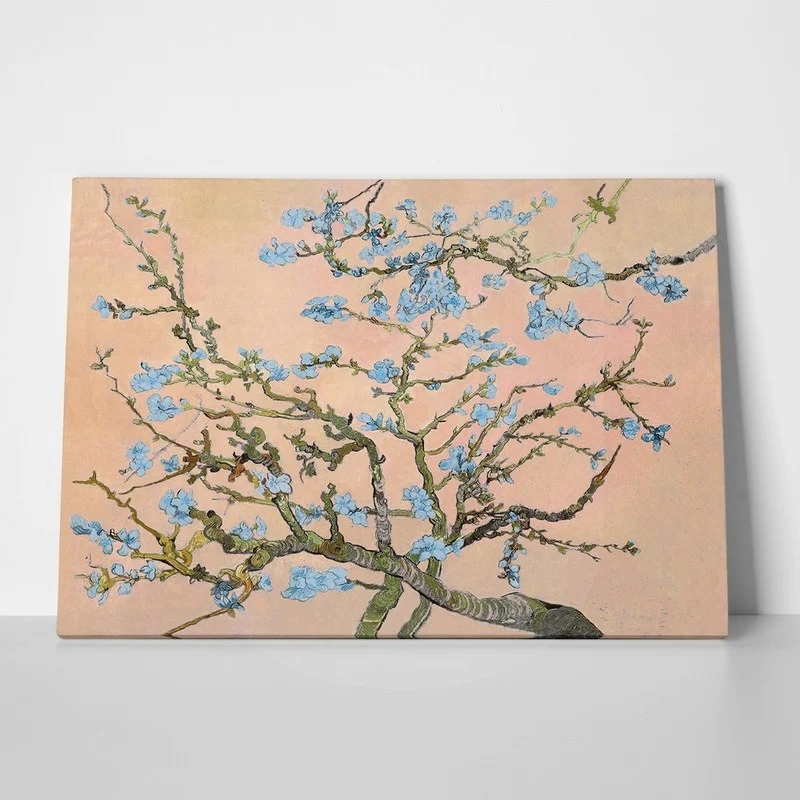 Πινακας σε καμβά VAN GOGH - ALMOND BLOSSOM PASTEL PEACH