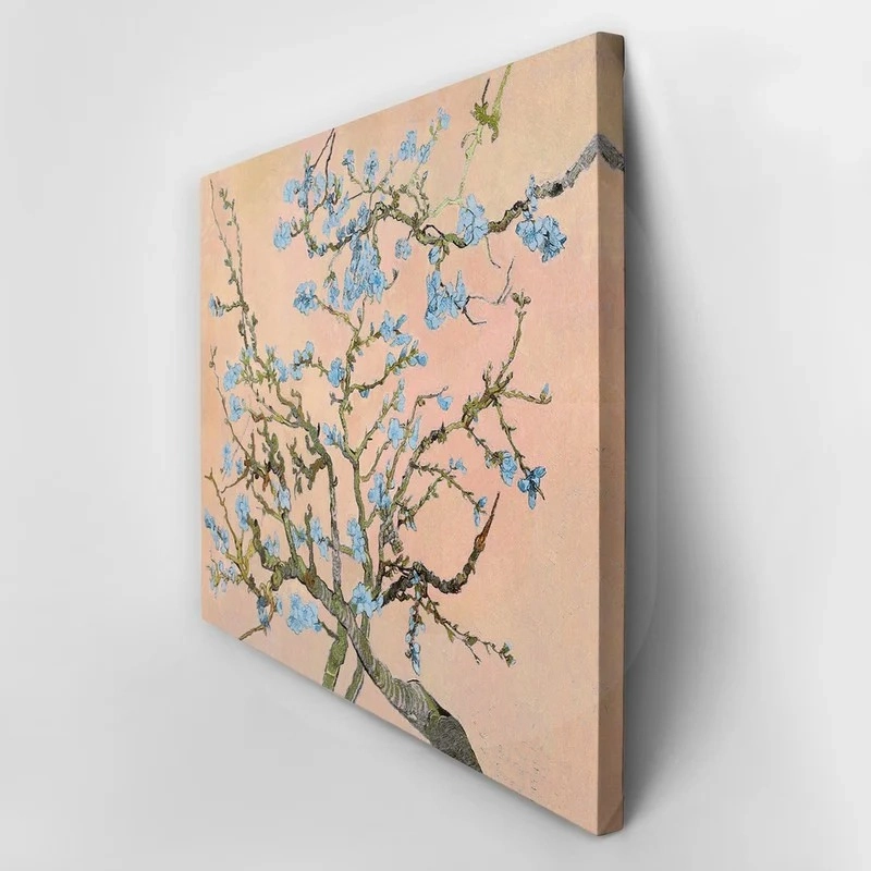 Πινακας σε καμβά VAN GOGH - ALMOND BLOSSOM PASTEL PEACH