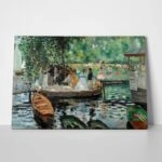 Πινακας σε καμβά RENOIR - LA GRENOUILLERE