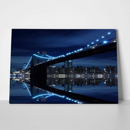 Πινακας σε καμβά BROOKLYN BRIDGE - Νεα Υορκη Sticky 1