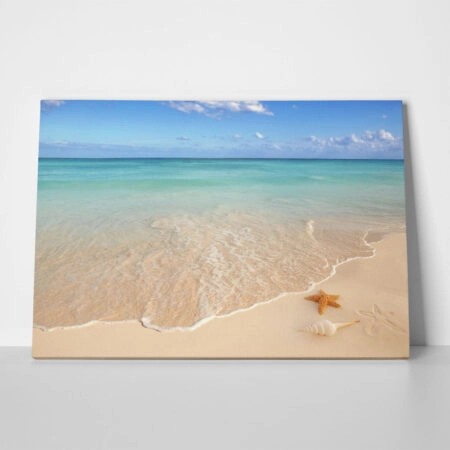Πινακας σε καμβά CARIBBEAN BEACH - Παραλιες Sticky 1