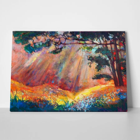Πινακας σε καμβά COLOURFUL SPRING - Εργα Τεχνης Sticky 1
